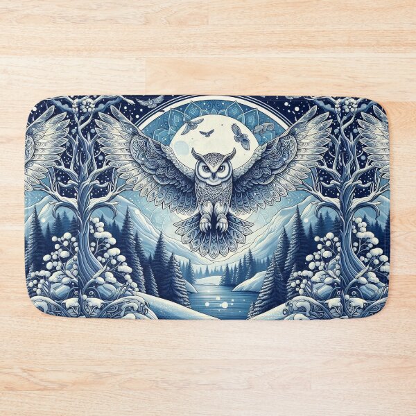 Item preview, Owl in Winter designed and sold by Azrora.