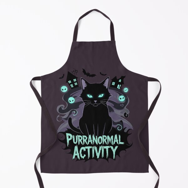 Item preview, Purranormal Activity – Spooky Black Cat - Halloween Design for Cat Lover designed and sold by brindled.