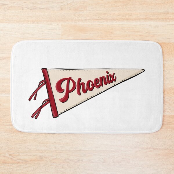 Item preview, Vintage Pheonix Pennant Flag designed and sold by Alexandra Jones.