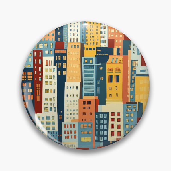 Artikelvorschau, Landschaften und Skylines entworfen und verkauft von mind-coloring.