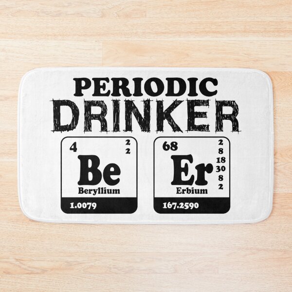 Item preview, Periodic Table Of Drinking designed and sold by ScienceCorner.