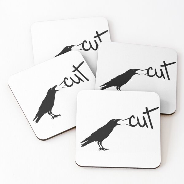 Item preview, Crow Silhouette Screaming 'Cut' designed and sold by editattire.