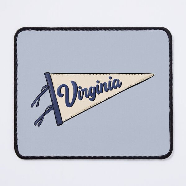 Item preview, Vintage Virginia Pennant Flag designed and sold by Alexandra Jones.