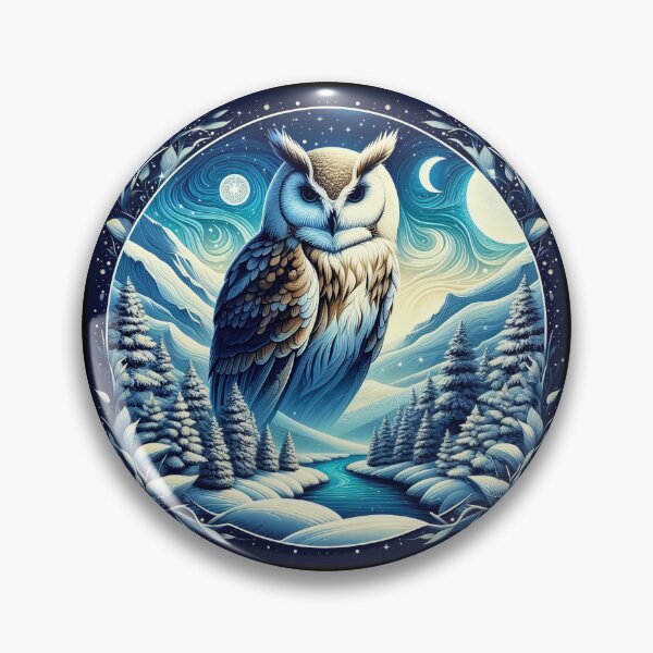 Item preview, Owl in Winter designed and sold by Azrora.