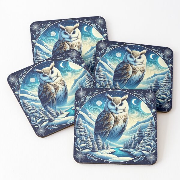 Item preview, Owl in Winter designed and sold by Azrora.
