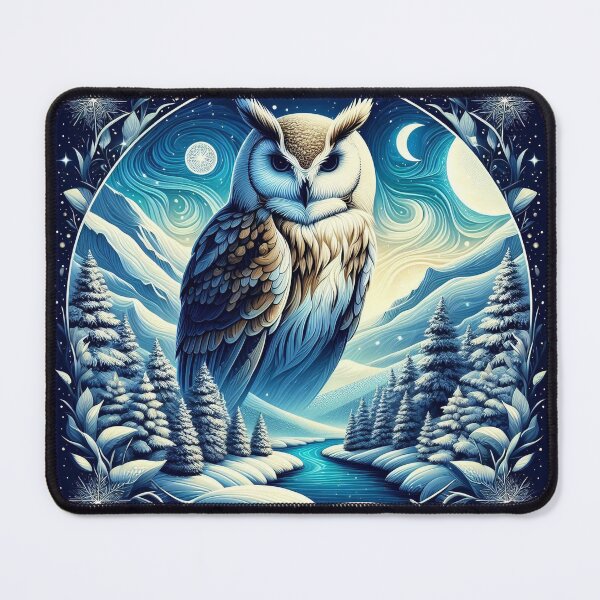 Item preview, Owl in Winter designed and sold by Azrora.