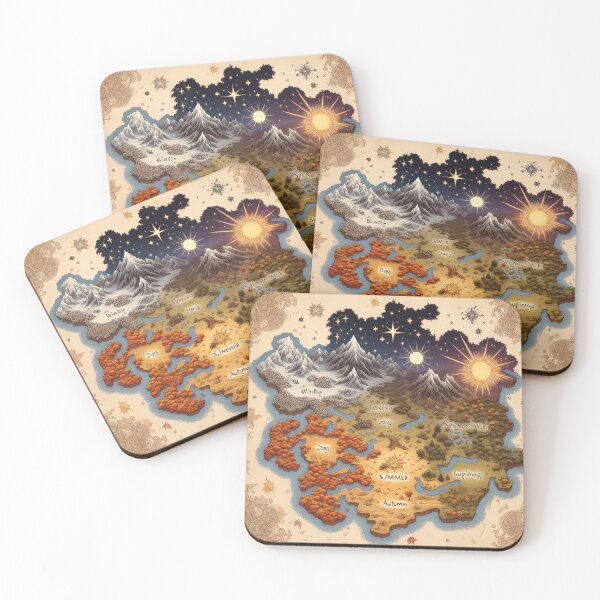 Item preview, Mythical map, Prythian map designed and sold by HeeShirt.