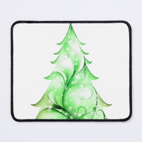 Item preview, Watercolor Christmas tree covered with snow, vivid colors, green. designed and sold by My-fake-places.