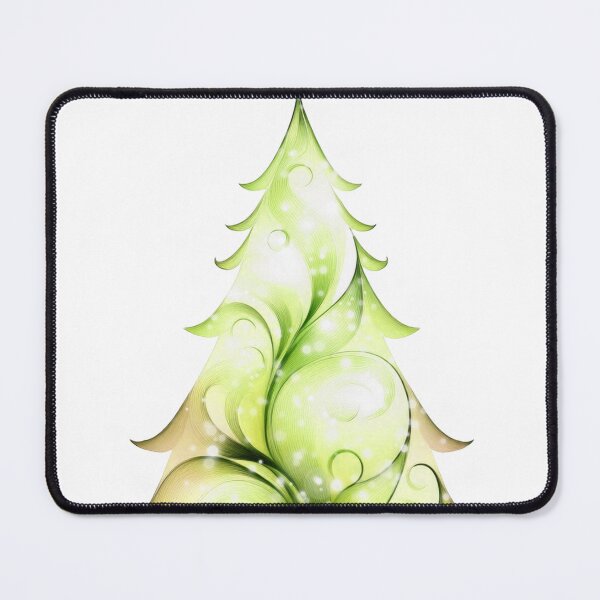Item preview, Watercolor Christmas tree covered with snow, vivid colors, y.ellow designed and sold by My-fake-places.
