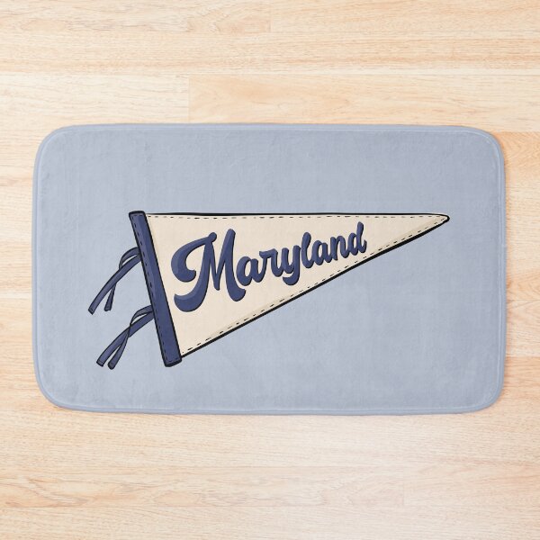 Item preview, Vintage Maryland Pennant Flag designed and sold by Alexandra Jones.
