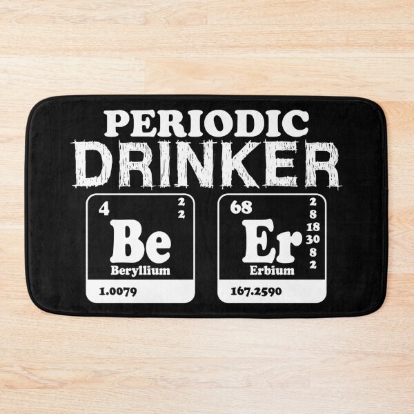 Item preview, Periodic Table Of Drinking designed and sold by ScienceCorner.