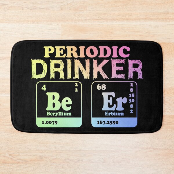 Item preview, Periodic Table Of Drinking designed and sold by ScienceCorner.