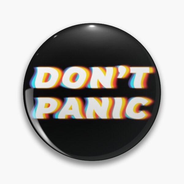 Item preview, Don't panic designed and sold by Grav1n.
