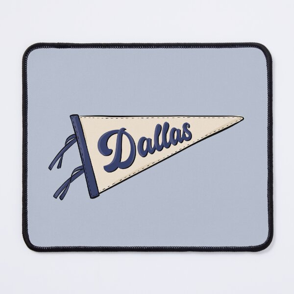 Item preview, Vintage Dallas Pennant Flag designed and sold by Alexandra Jones.