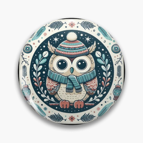Item preview, Owl in Winter designed and sold by Azrora.