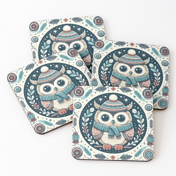Item preview, Owl in Winter designed and sold by Azrora.