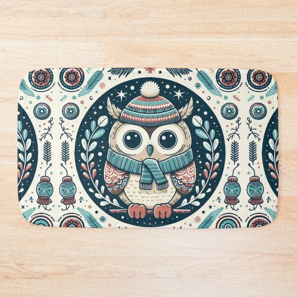 Item preview, Owl in Winter designed and sold by Azrora.
