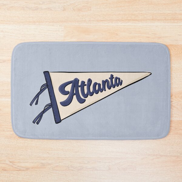 Item preview, Vintage Atlanta Pennant Flag designed and sold by Alexandra Jones.