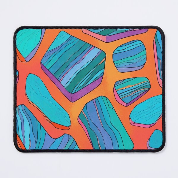 Item preview, Layered Geometric Stones designed and sold by ArtComixHaven.