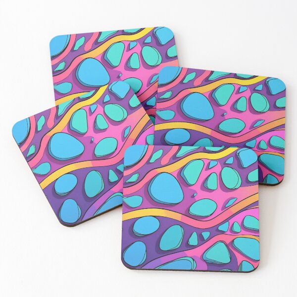 Item preview, Flowing Geometric Waves designed and sold by ArtComixHaven.