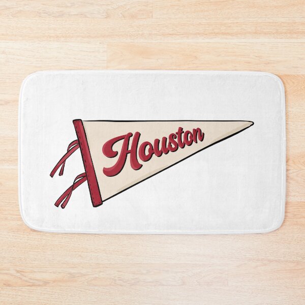 Item preview, Vintage Houston Pennant Flag designed and sold by Alexandra Jones.