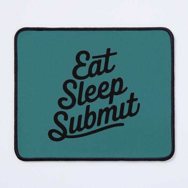 Item preview, Martial arts eat sleep submit BJJ grappling green designed and sold by Newhyperion.