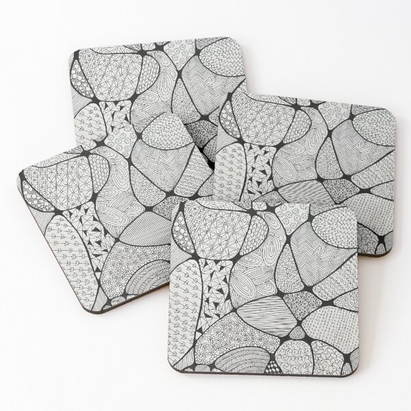 Item preview, Doodle Art Monochrome designed and sold by MYArCC Initiative.