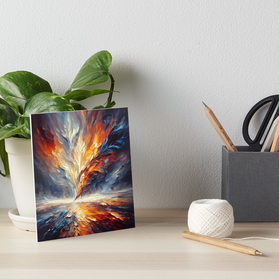 Item preview, Art Board Print designed and sold by VisualNomadClub.
