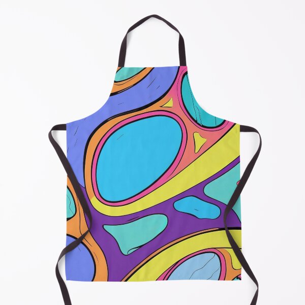 Item preview, Curved Pathways of Bright Colours in Harmony designed and sold by ArtComixHaven.