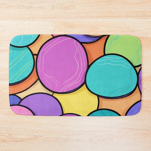 Item preview, Clustered Spheres in Bright, Vibrant Colours designed and sold by ArtComixHaven.