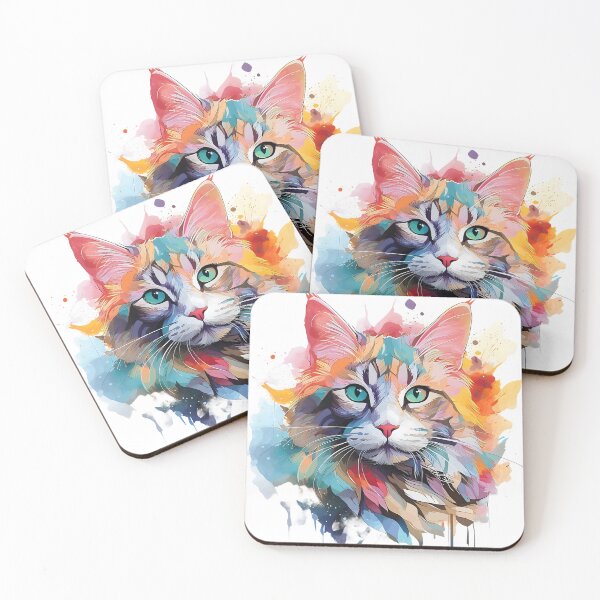 Item preview, When you accidentally wash your cat with all the colors in the rainbow designed and sold by pumsquare.