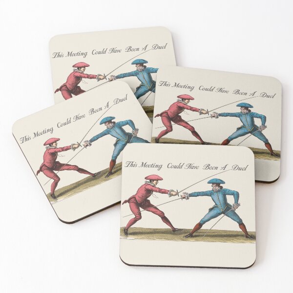 Item preview, This Meeting Could Have Been A Duel designed and sold by curiographer.