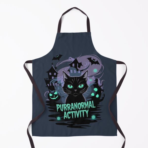 Item preview, Purranormal Activity – Spooky Black Cat - Halloween Design for Cat Lover III designed and sold by brindled.