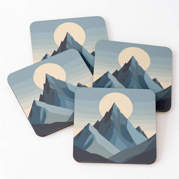 Item preview, Abstract Mountains designed and sold by BysonDesigns.