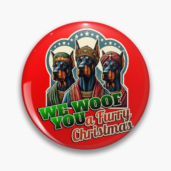 Item preview, Doberman Dobie Merry Christmas 3 kings designed and sold by ThisDress.