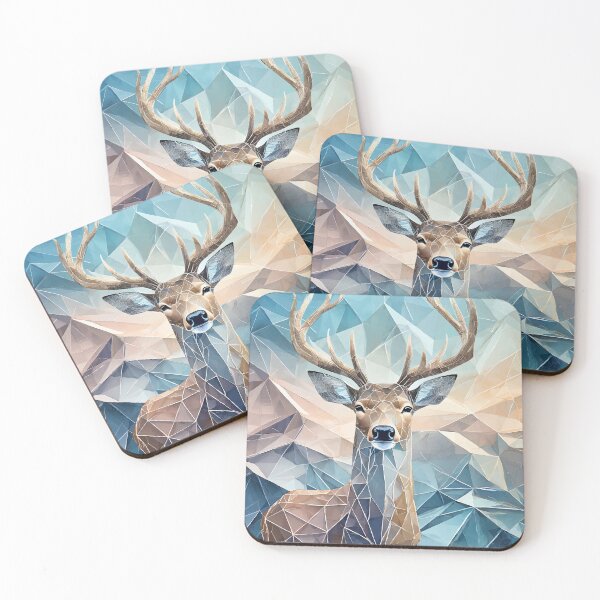 Item preview, Geometric Deer designed and sold by BysonDesigns.