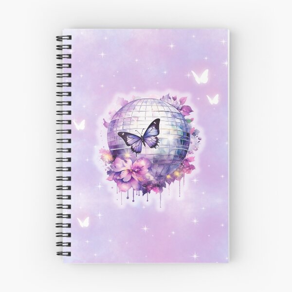 Item preview, Butterfly Discoball Purple Pastel designed and sold by Monsweetpea.