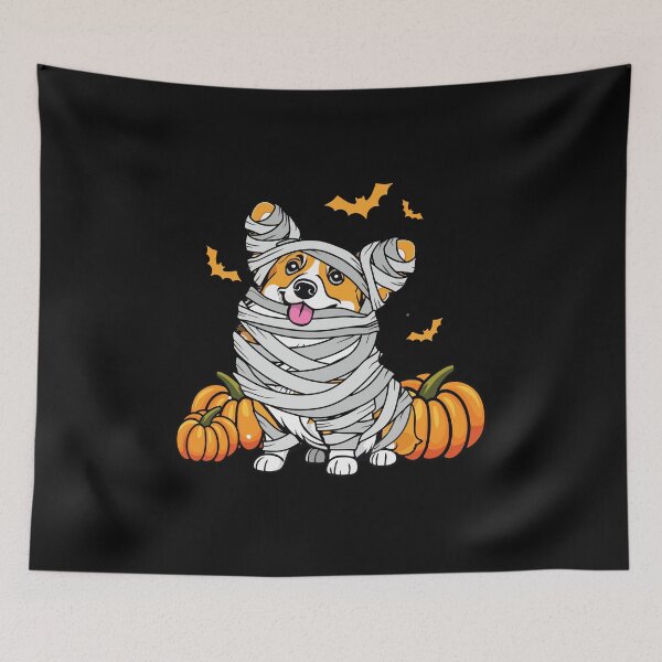 Item preview, Cute Halloween Welsh Corgi Mummy Costume Dog Lover Design designed and sold by alenaz.
