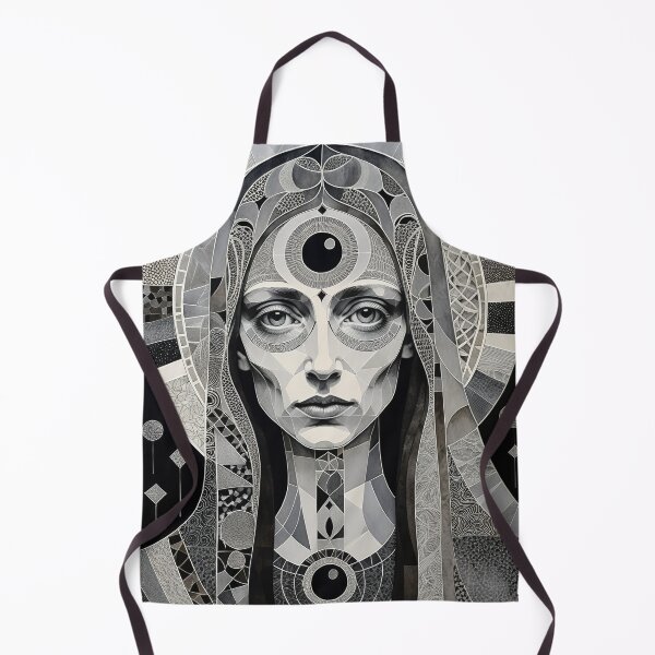 Item preview, Black & White Abstract Vintage Zentangle Art designed and sold by Witty Shirts.