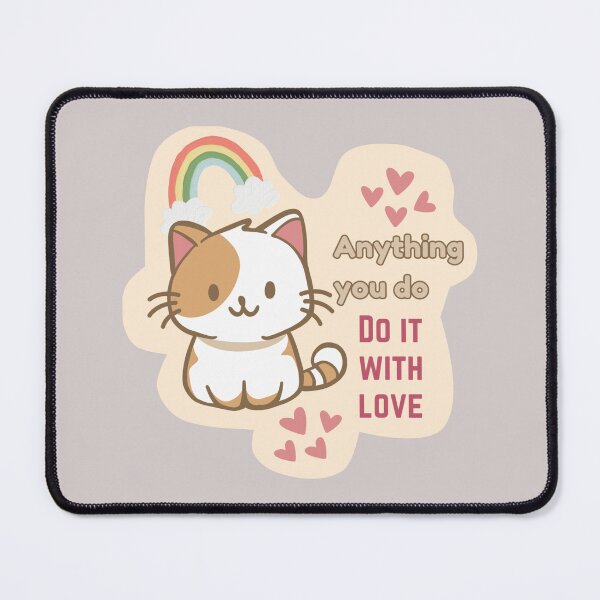 Item preview, Do It With Love Sticker designed and sold by BumbleChynxBee.