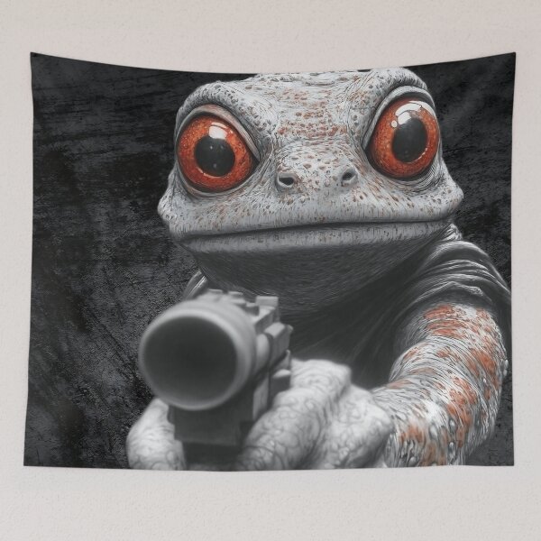 Artikelvorschau, „Fühlst du dich wie ein Frosch?“, „Na, fühlst du dich, Punk?“ entworfen und verkauft von NeoRarities.