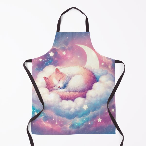 Item preview, peaceful sleeping feline designed and sold by Dominika Farkašová.
