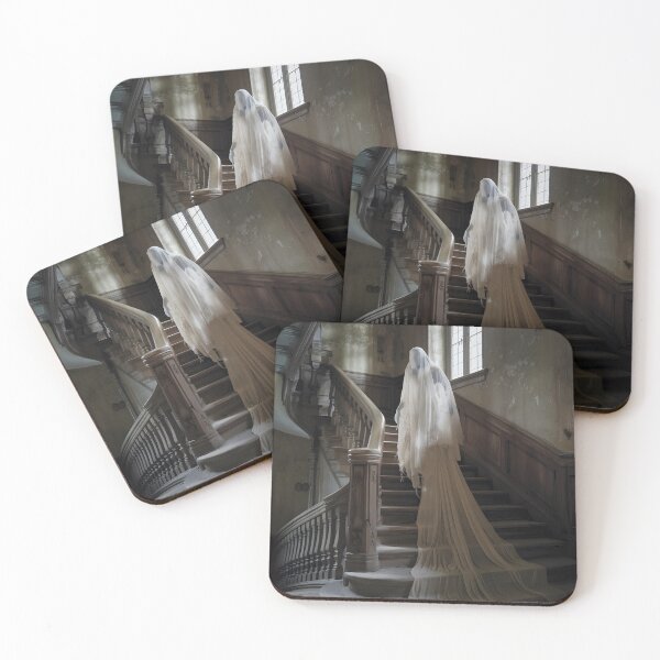 Item preview, a haunting scene of a ghostly figure designed and sold by OneLastWish.
