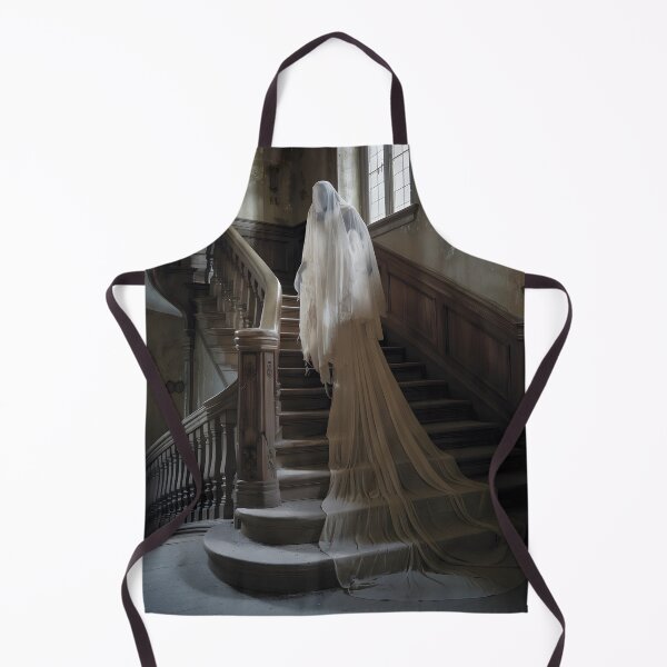 Item preview, a haunting scene of a ghostly figure designed and sold by OneLastWish.