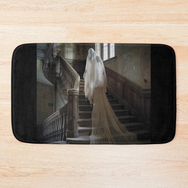 Item preview, a haunting scene of a ghostly figure designed and sold by OneLastWish.