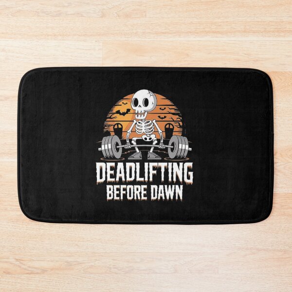 Item preview, Deadlifting Skeleton - Halloween Workout Motivation designed and sold by love3617.