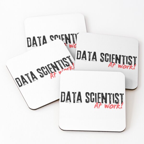 Item preview, Data scientist at work - Data science designs for data scientists, data analysts, and data researchers designed and sold by ScientistArtist.