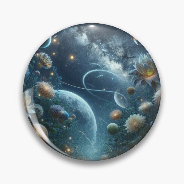 Item preview, Astral flowers and greenery designed and sold by Dominika Farkašová.