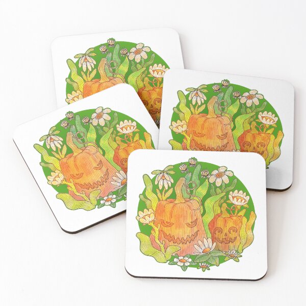 Item preview, Halloween pumpkin with flowers designed and sold by sfojszcz.