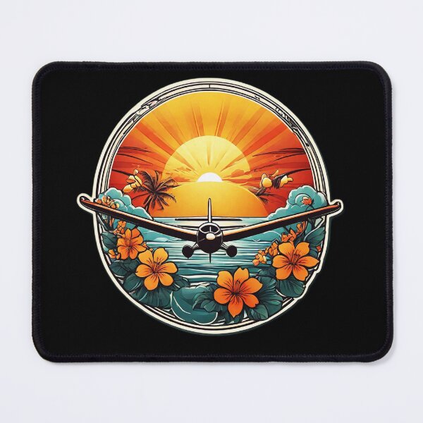 Item preview, Sunset Hawaii Glider by The Ocean with Orchids designed and sold by NautiChic.